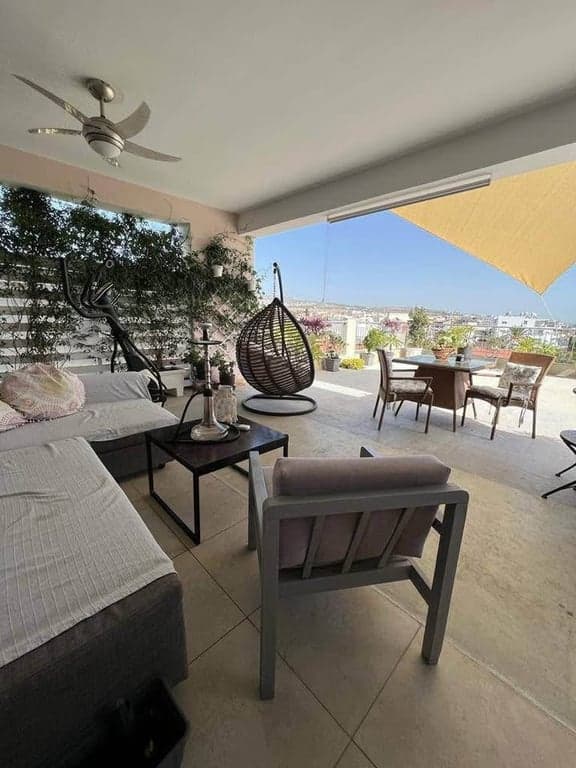 Spacious 3 Bedroom Penthouse with Huge Terrace & Panoramic Views – Paphos Center - View 1