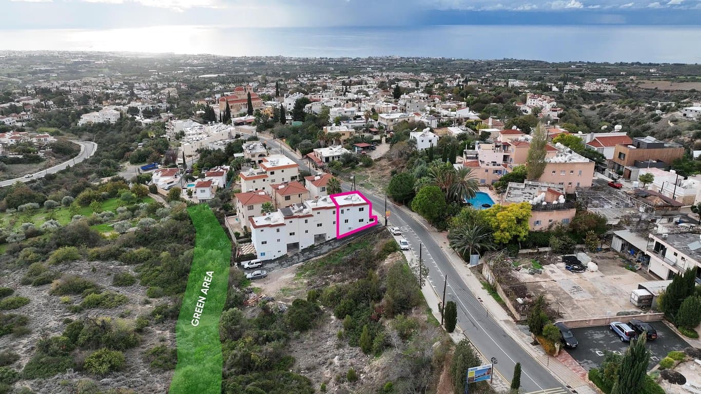 Three-Bedroom, Two Storey Semi-detached House, Tala, Paphos